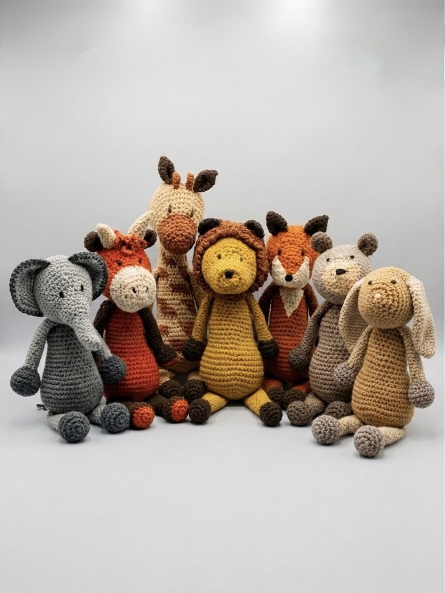 Handmade Crochet Bears