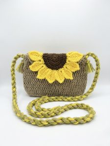 Sunflower Crotchet Handbag