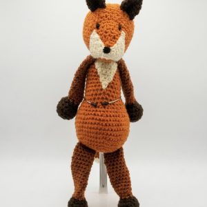 Handmade Crochet Fox Toy