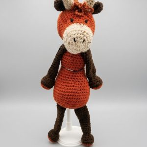 Handmade Crochet Highland Cow Toy