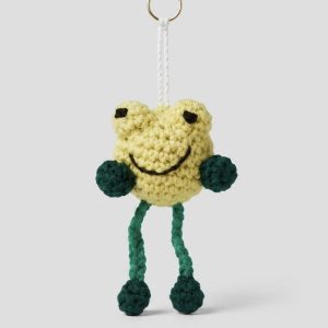 Crochet Frog Keyring